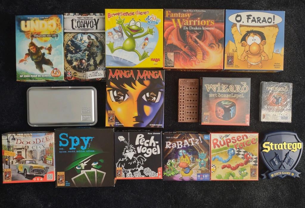 Allerlei spelletjes, Vijf spelers of meer, Ophalen of Verzenden, Zo goed als nieuw, 999 Games