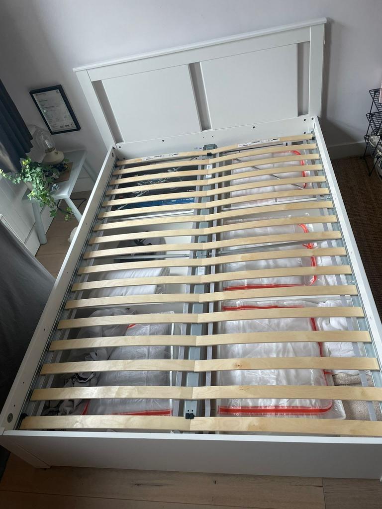 IKEA LURÖY lattenbodem 2x 70cm, Ophalen, 70 cm of minder, Beige, Zo goed als nieuw