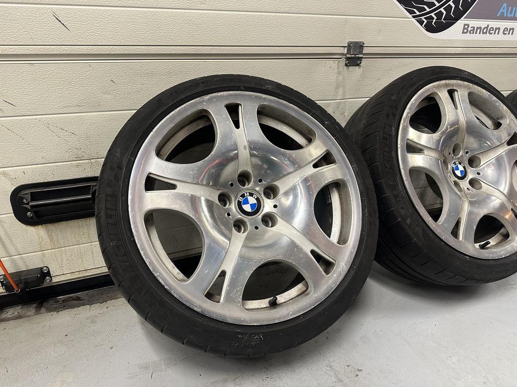 19inch Originele BMW Style 92 Breedset Velgen! E60E28F30F10X, 19 inch, -, -, Banden en Velgen