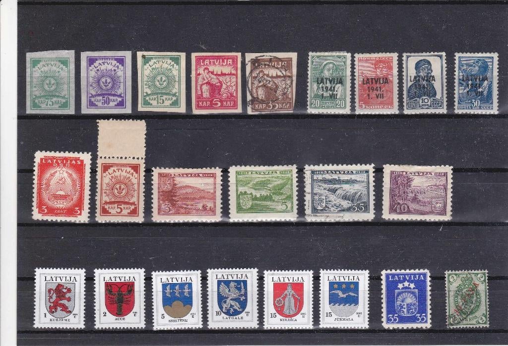 230. Letland, Postzegels en Munten, Postzegels | Europa | Scandinavië, Ophalen of Verzenden, Finland, Postfris