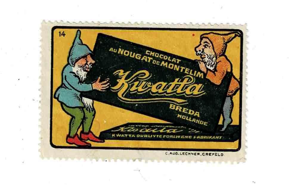 Oude sluitzegel van "KWATTA", Verzenden, Zo goed als nieuw, Overige typen