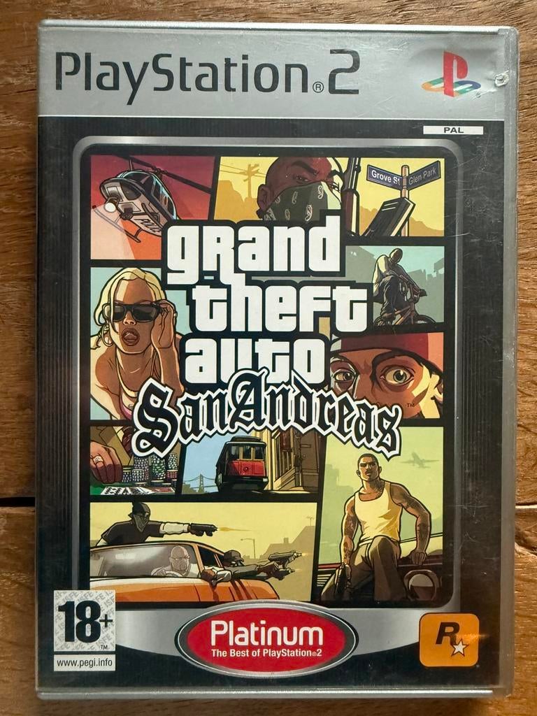 Gta sanandreas ps2 game, Avontuur en Actie, Vanaf 18 jaar, 1 speler, Ophalen of Verzenden