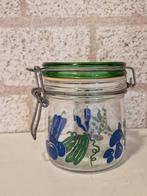 Vintage glazen weckpot, Ophalen of Verzenden, Glas, Pot, Bus of Blik