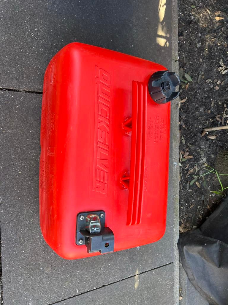 Quicksilver 25 liter benzinetank met niveaumeter, Watersport en Boten, Ophalen of Verzenden, Nieuw, Motor en Techniek
