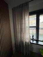 2 Beige Gordijnen - 200x240 cm, 200 cm of meer, Beige, Ophalen of Verzenden, Zo goed als nieuw