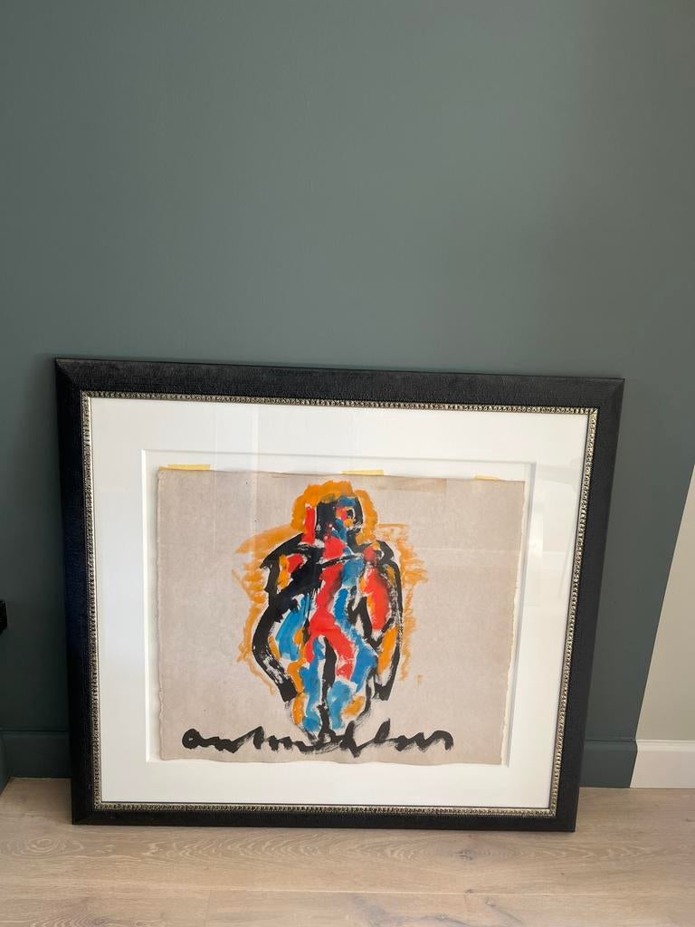 Schilderij Anton Heyboer, Ophalen