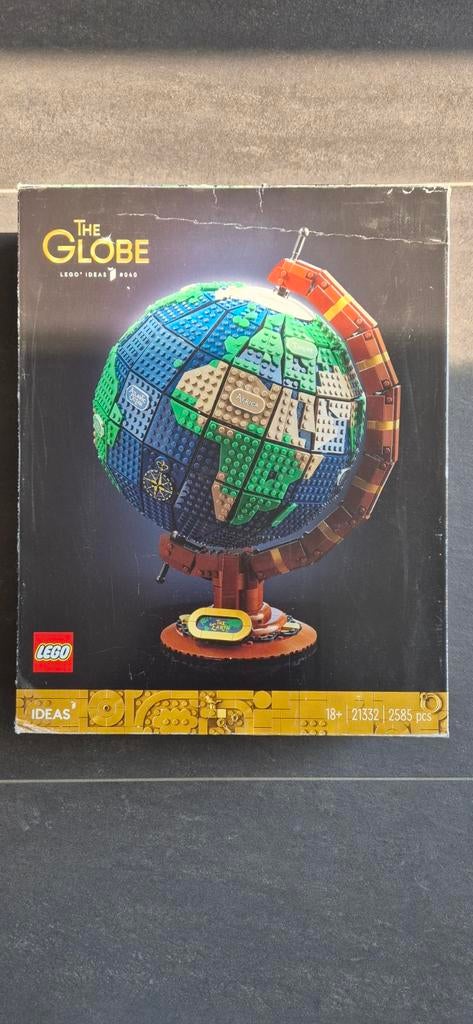 LEGO Ideas 21332 Wereldbol - Zo goed als nieuw., Kinderen en Baby's, Speelgoed | Duplo en Lego, Ophalen of Verzenden, Zo goed als nieuw