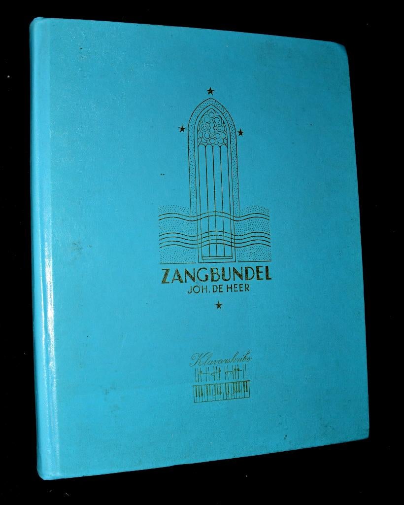 Zangbundel Joh. De Heer Met Supplement - Klavarskribo, Orgel, Gebruikt, Overige soorten, Ophalen of Verzenden