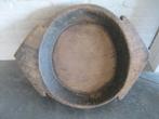 Chapati Parat houten schaal, Gebruikt, Schaal, Rond, Ophalen of Verzenden