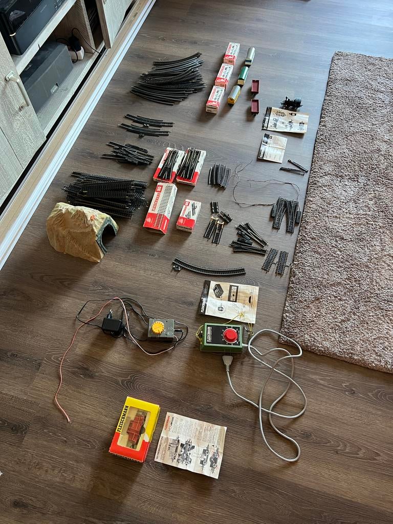 Fleischmann Treinbaan Set met Transformator 6730, Hobby en Vrije tijd, Modeltreinen | H0, Ophalen, Gelijkstroom, Fleischmann, Analoog