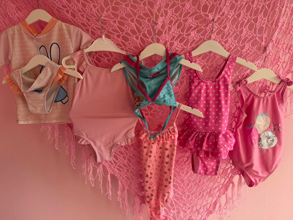 Meisjes zwemkleding pakket maat 86/92 & 98/104 deels nieuw!, Kinderen en Baby's, Babykleding | Maat 86, Ophalen of Verzenden, Zo goed als nieuw