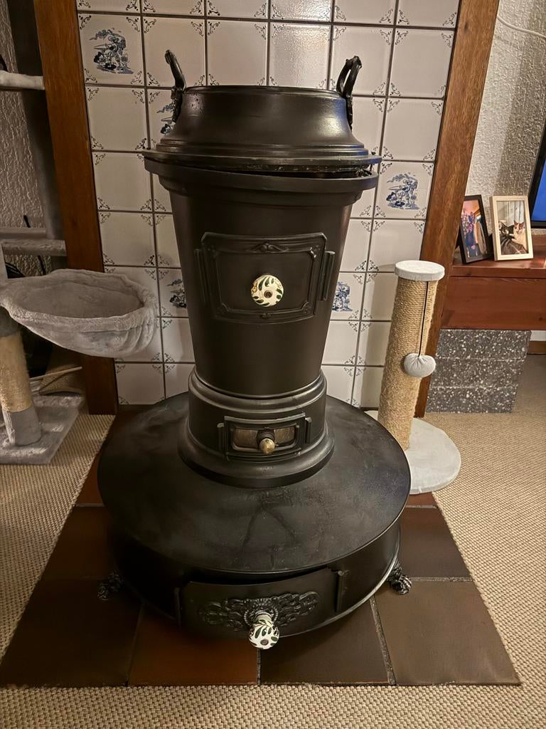 Oude Gaskachel, Huis en Inrichting, Kachels, Gebruikt, Gas, Houtkachel, Ophalen of Verzenden