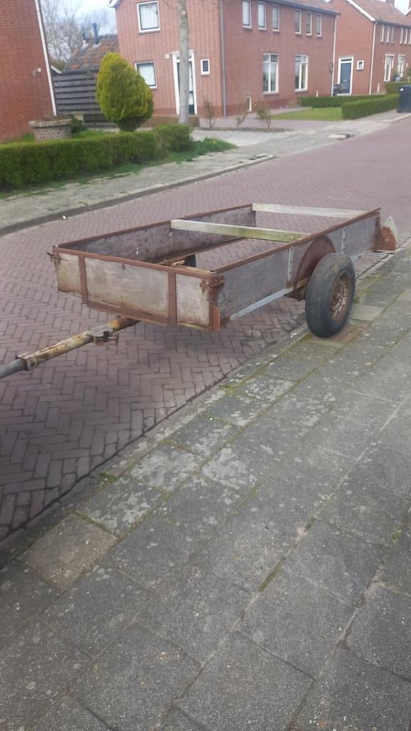 Te koop. Aanhanger onderstel, Doe-het-zelf en Verbouw, 100 liter of meer, Ophalen, Transportkar