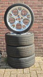 17 inch velgen Ford Fiesta 4x108 met banden (1 lek), Auto-onderdelen, Ophalen, Gebruikt, Banden en Velgen, 17 inch
