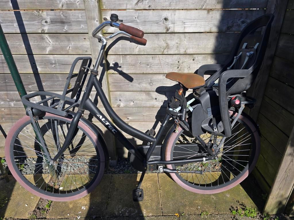 Altec fiets, zwart, Ophalen of Verzenden, Gebruikt