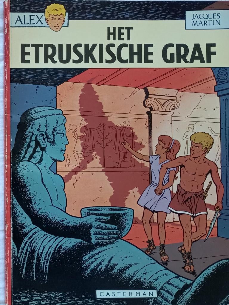 Alex Het Etruskische graf NR0299, Boeken, Stripboeken, Gelezen, Verzenden, Eén stripboek, Jacques Martin