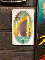 Reclamebord emIlle bols mancave decoratie, Ophalen, Reclamebord, Manuel, Manuel