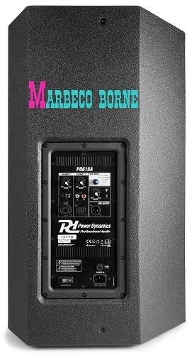 Actieve speaker,Luidspreker 15",Bluetooth, Bi-ampl, PD615A, Overige merken, Overige typen, Info@marbeco.nl, 120 watt of meer