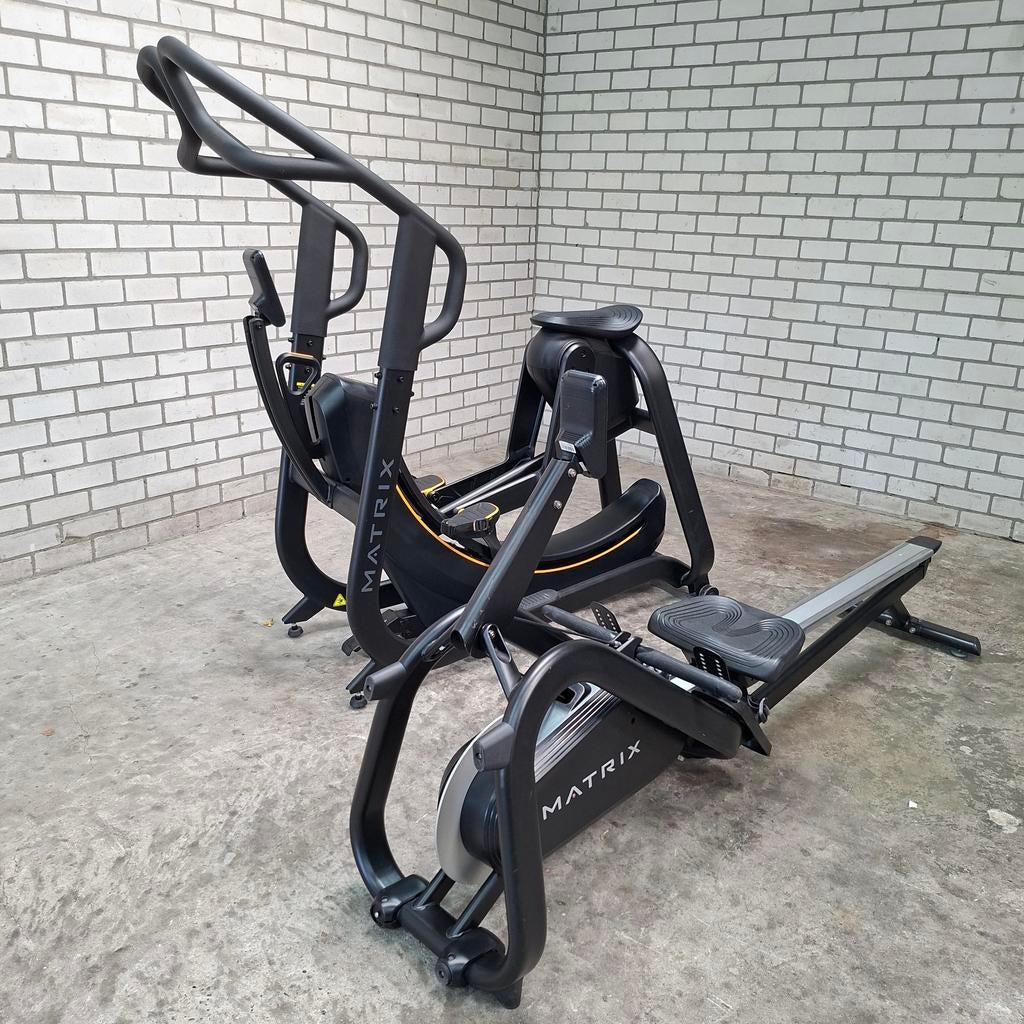 Matrix S Force Crosstrainer + Matrix  Roeitrainer, Ophalen, Zo goed als nieuw, Overige typen