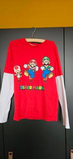 Super Mario T-shirt met lange mouwen voor kinderen, Kinderen en Baby's, Ophalen, Zo goed als nieuw, Super Mario, Jongen of Meisje