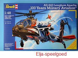 MODELBOUW Revell 1:48 AH-64 D APACHE 4896 Helikopter, Hobby en Vrije tijd, Modelbouw | Vliegtuigen en Helikopters, Nieuw, Vliegtuig