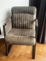 Eetkamerstoel van Bommel olijfgroen 6 stuks, Ophalen, Overige materialen, Gebruikt, Overige kleuren