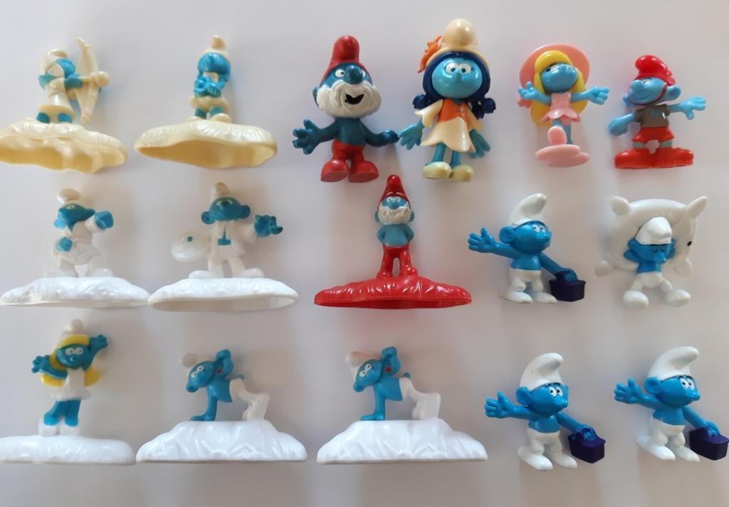Smufen, Ophalen of Verzenden, Verschillende Smurfen