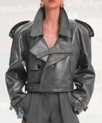 Source Unknown Notan Buckled Cropped Jacket one size, Source Unknown, Nieuw, Ophalen of Verzenden, Maat 36 (S)