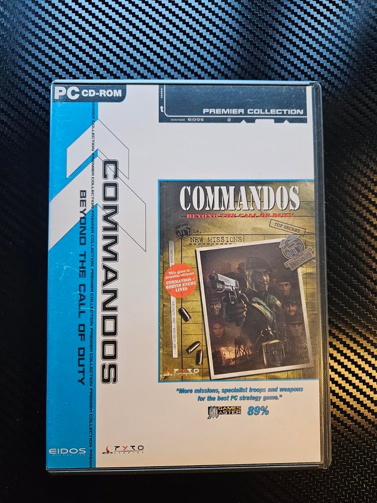 Commandos: Beyond the Call of Duty PC CD-ROM, Spelcomputers en Games, Games | Pc, Gebruikt, 1 speler, Ophalen of Verzenden, Strategie en Constructie