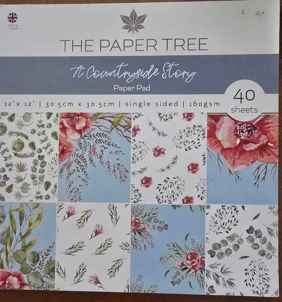 9 Papier blokken 30.5 x 30.5, Ophalen of Verzenden, Nieuw, Overige thema's, Overige typen