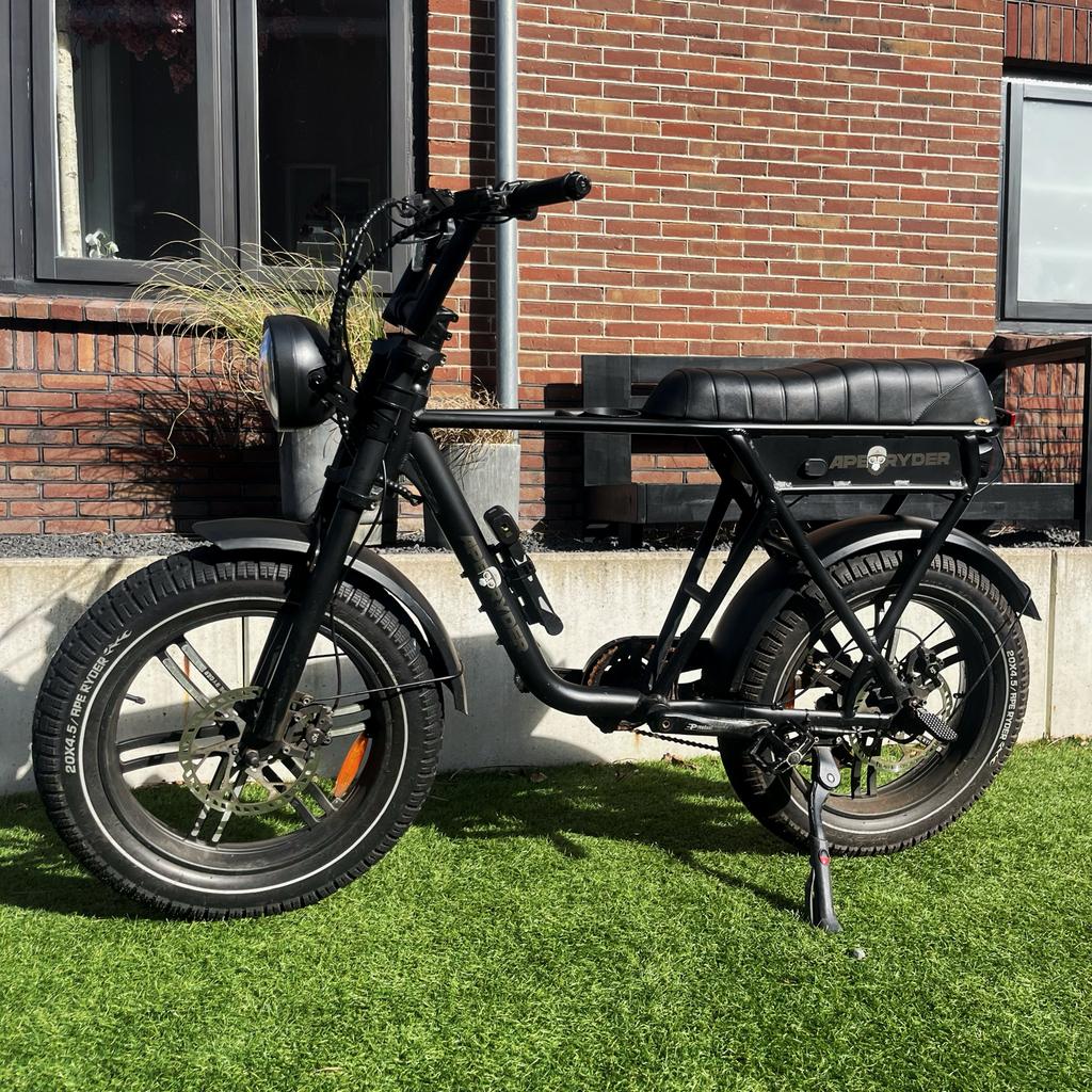 Ape Ryder Fatbike A10, Fietsen en Brommers, Elektrische fietsen, Gebruikt, Minder dan 47 cm, 50 km per accu of meer, Ophalen