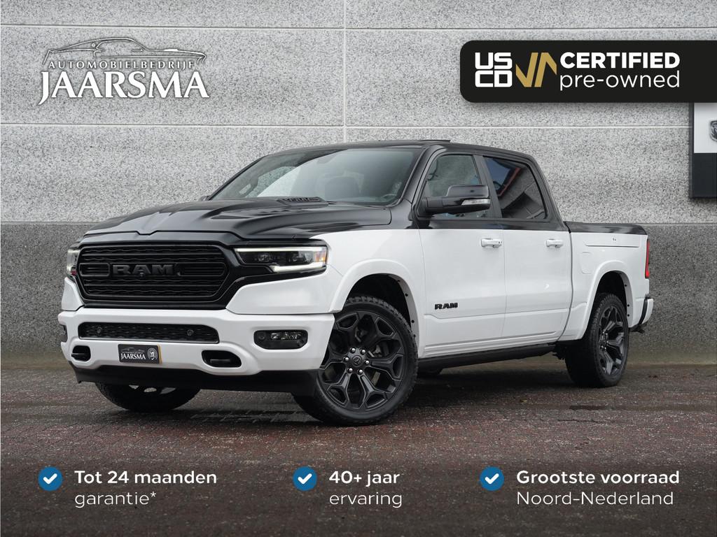 Dodge Ram 1500 5.7 V8 4x4 Crew Cab Limited Night |Adaptive C, Auto's, Automaat, Gebruikt, 5654 cc, 402 pk