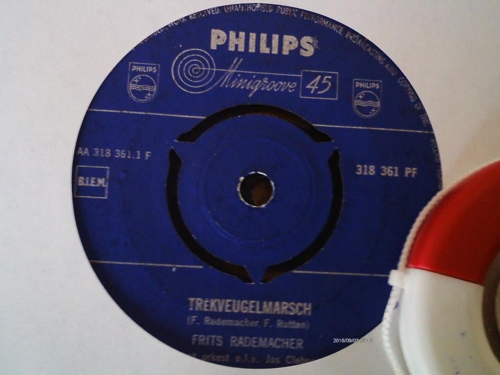 frits rademacher - trekveugel marsch 19a, 7 inch, Single, Ophalen of Verzenden, Zo goed als nieuw