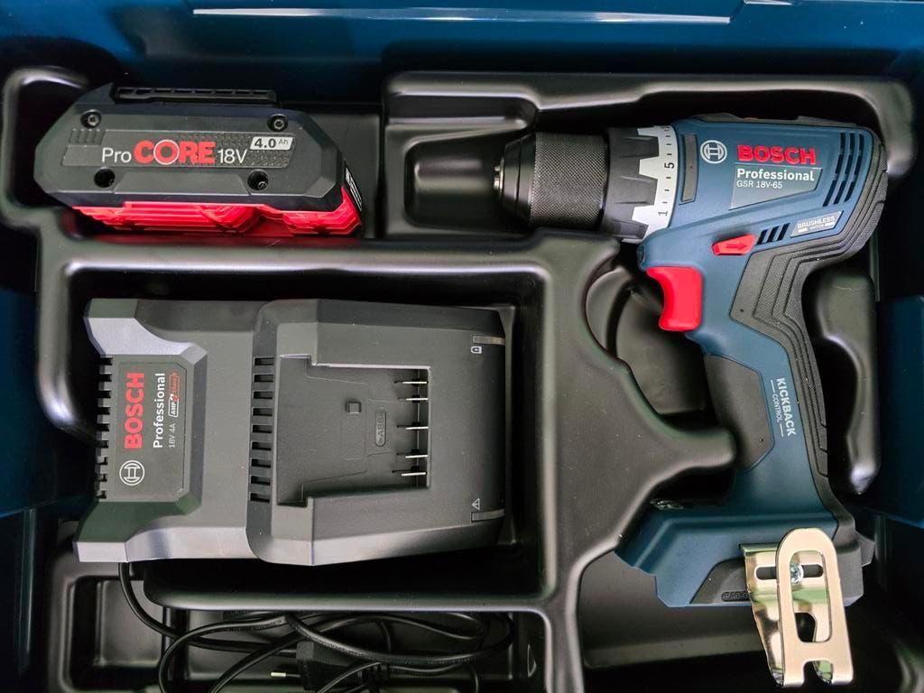 Bosch Professional GSR 18V-65 Boor-/Schroefmachine, Variabele snelheid, Nieuw, Ophalen of Verzenden, Boor- en Schroefmachine