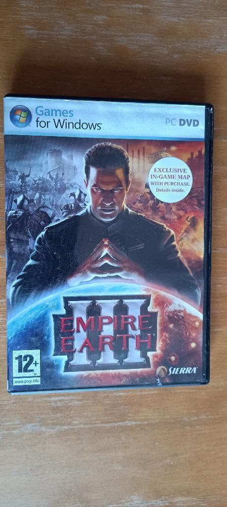 PC Empire Earth 3, Spelcomputers en Games, Games | Pc, 1 speler, Ophalen of Verzenden, Zo goed als nieuw, Strategie en Constructie