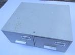 kaartenbak / systeemlade dubbel, Ophalen of Verzenden, Gebruikt