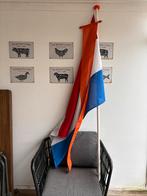 Nederlandse vlag met wimpel en stok, Diversen, Vlaggen en Wimpels, Ophalen, Zo goed als nieuw
