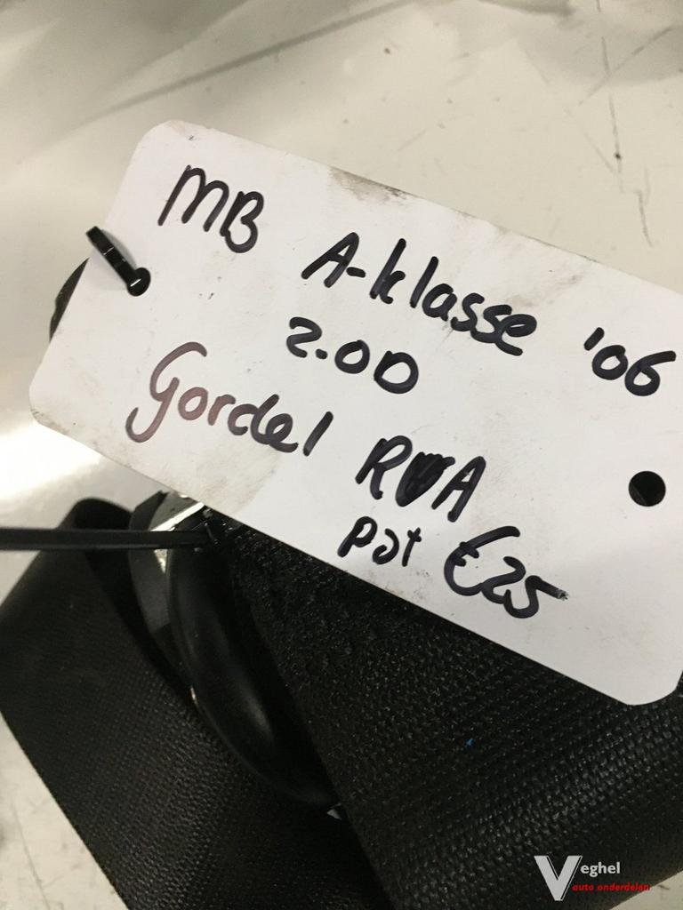 Mercedes A klasse 3drs Gordel  Rechtsachter, Gebruikt, -, -, Ophalen of Verzenden