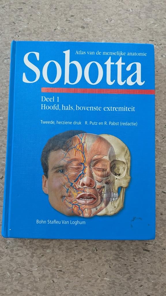 Sobotta Atlas van de menselijke anatomie Deel 1, Ophalen of Verzenden, Gelezen