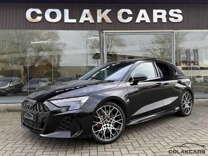 Audi RS3 2.5 TFSI HULK ED.|SONOS|HuD|PANO|KERAMISCH|400PK, Auto's, Audi, Bedrijf, Te koop, RS3, 360° camera, 4x4, ABS, Achteruitrijcamera