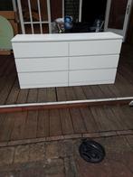 Mooie ikea malm ladekast met 6 ruime lades, Ophalen, 50 tot 100 cm, Zo goed als nieuw, 3 of 4 laden