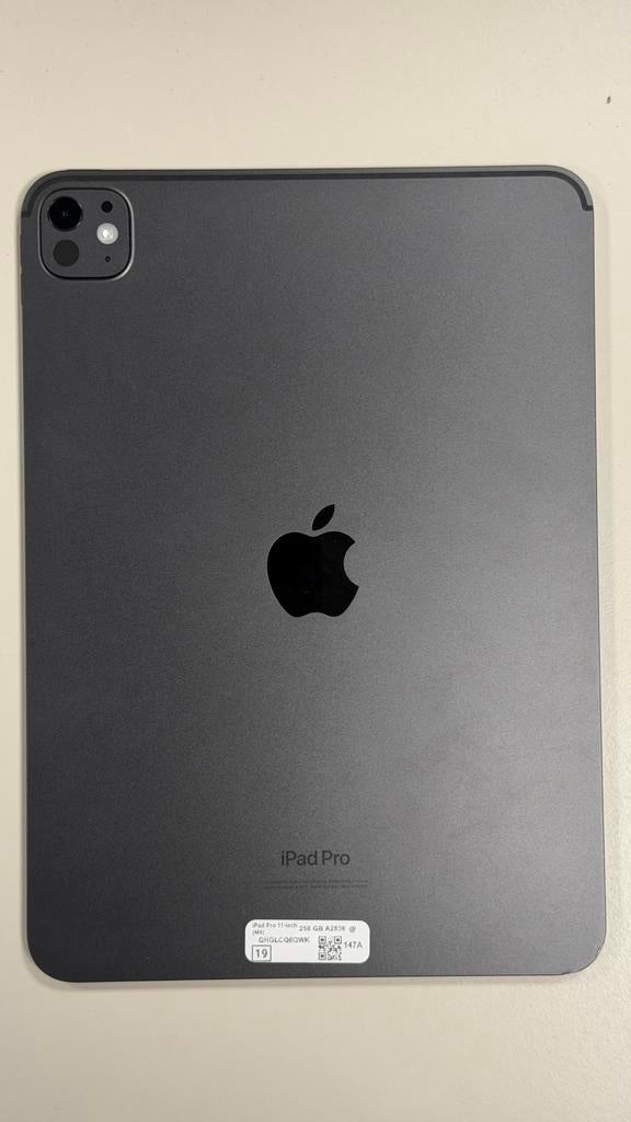 iPad Pro 11 M4 – 256GB – Space Black – 6 maanden garantie, Apple, Apple, 11 inch, Refurbished