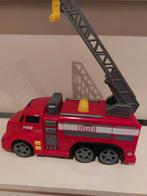 brandweerauto plastic met ladder, licht en geluid, 36 cm., Ophalen of Verzenden, Gebruikt