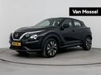 Nissan Juke 1.0 DIG-T Acenta 114PK | Achteruitrijcamera | Ap, Auto's, Stof, LED verlichting, Zwart, Origineel Nederlands