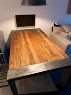 Eettafel Novara 180x100 cm van Teakhout, Ophalen, Teakhout, 200 cm of meer, 50 tot 100 cm