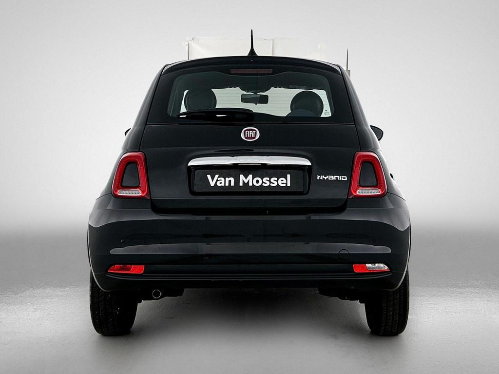 Fiat 500 1.0 Hybrid Cult | Airco | Elektrische ramen | Zuini, Auto's, Voorwielaandrijving, 12 maanden, Stof, Gebruikt