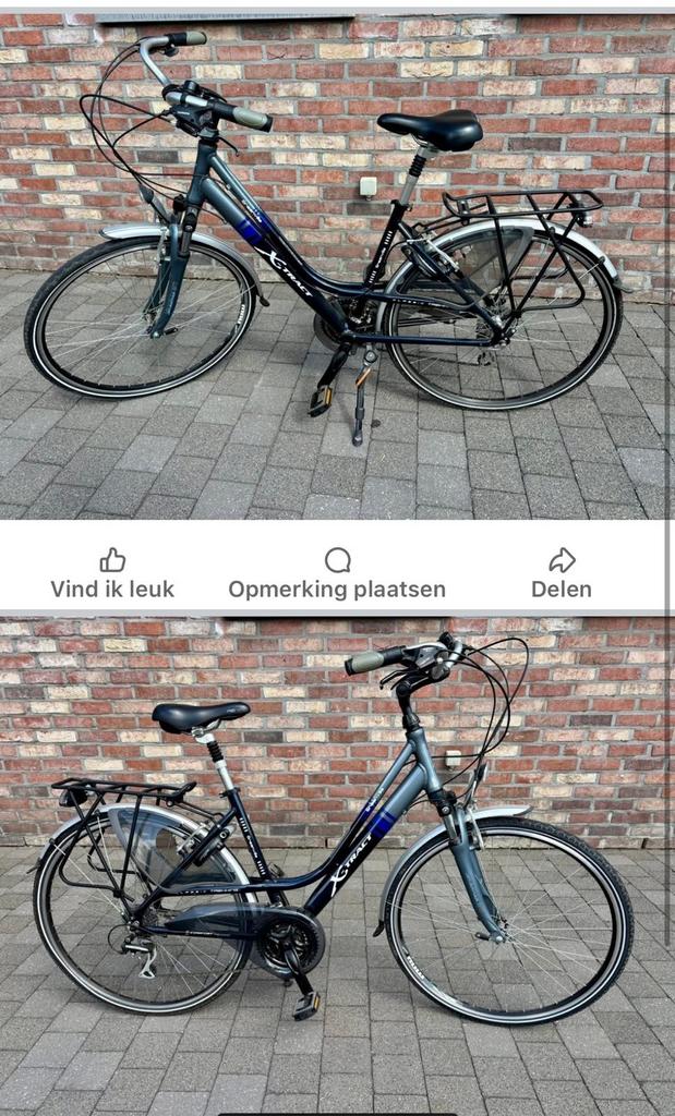 Mooie Xtrac damesfiets, Overige merken, Velgrem, Versnellingen, Ophalen of Verzenden