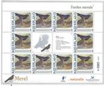 Vel persoonlijke zegels, Vogels Merel postfris, Postzegels en Munten, Postzegels | Nederland, Ophalen of Verzenden, Postfris
