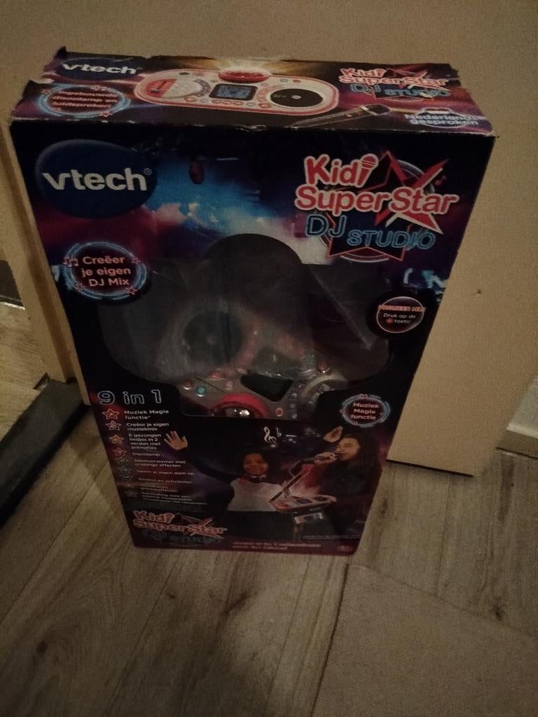VTech Kidi SuperStar DJ Studio, Ophalen of Verzenden, Zo goed als nieuw, Jongen of Meisje