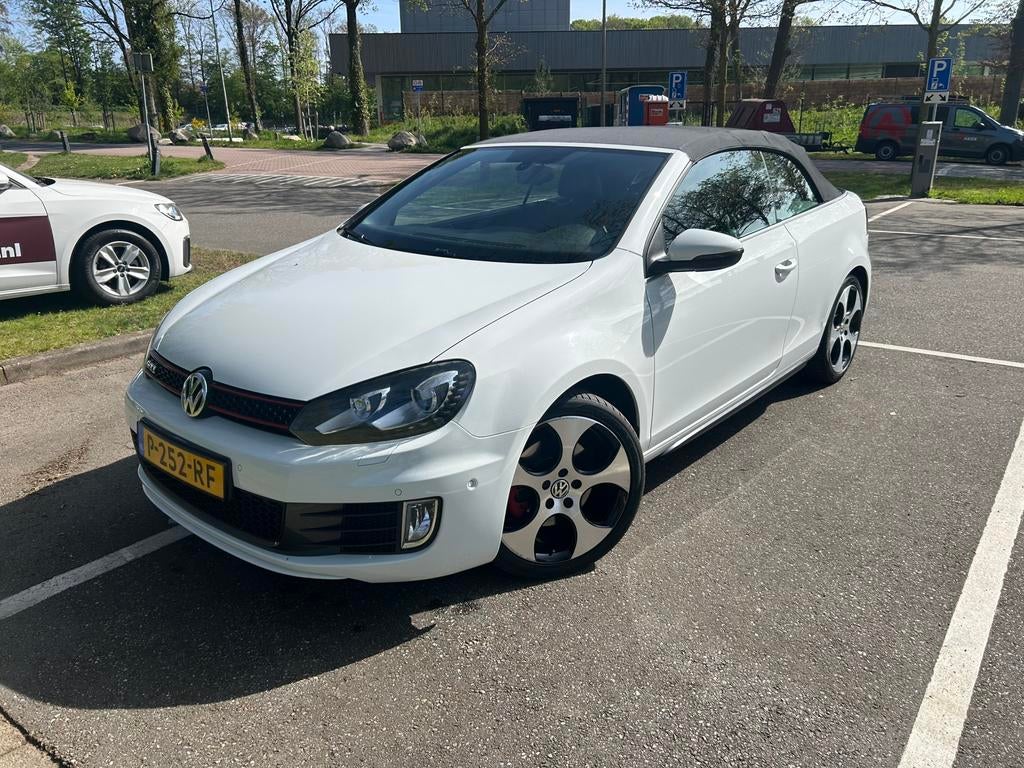Volkswagen Golf 2.0 GTI 260 pk DSG 2012 Wit, Auto's, Volkswagen, Zwart, 4 cilinders, 1984 cc, 4 stoelen